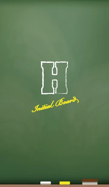 [LINE着せ替え] Initial Board -H-の画像1