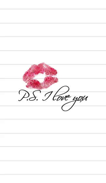 P.S. I love youの着せ替えメイン画像