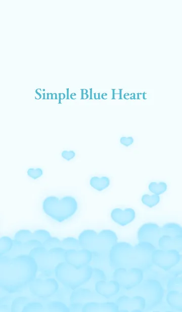 ~Simple Blue Heart~の着せ替えメイン画像