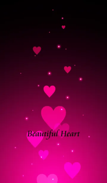 [LINE着せ替え] - Beautiful Pink Heart -の画像1