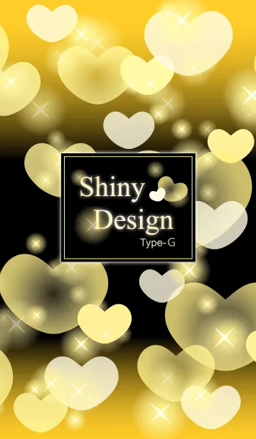 [LINE着せ替え] Shiny Design Type-G ゴールドの画像1