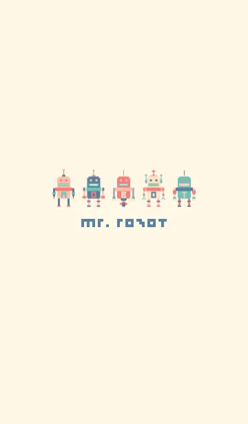 [LINE着せ替え] MR. ROBOT (MINT)の画像1