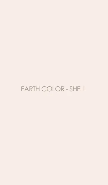 [LINE着せ替え] EARTH COLOR - SHELLの画像1