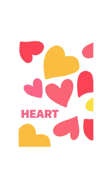 [LINE着せ替え] キュートハートの画像1