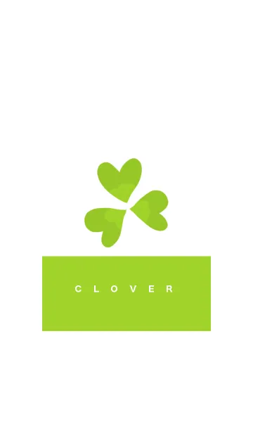 [LINE着せ替え] グリーンクローバーの画像1