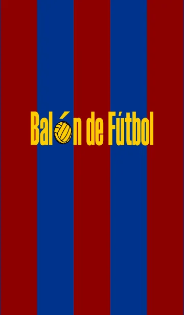 [LINE着せ替え] Balon de Futbol <Dark-blue/Dark-red>の画像1
