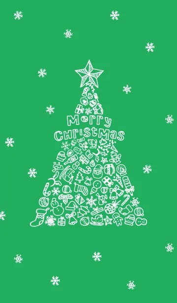 - メリークリスマス - (Green ver.)の着せ替えメイン画像