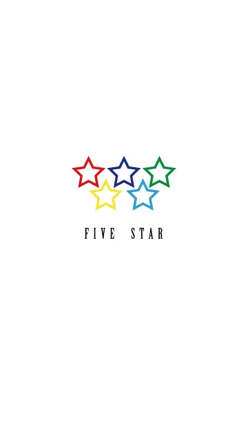 [LINE着せ替え] FIVE STAR THEME..の画像1