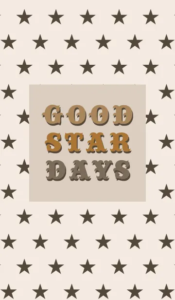 [LINE着せ替え] GOOD STAR DAYSの画像1