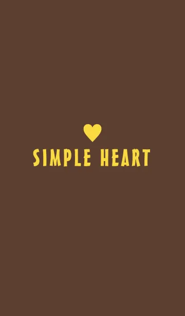 [LINE着せ替え] *SIMPLE HEART* CHOCOLATE.の画像1