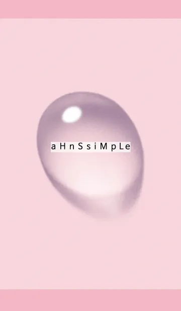 [LINE着せ替え] ahns simple_122_water dropの画像1