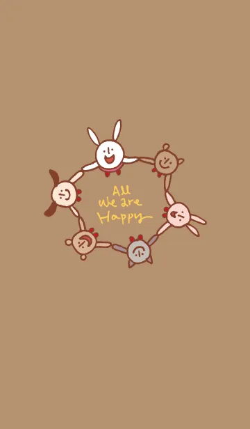 [LINE着せ替え] All we are happyの画像1