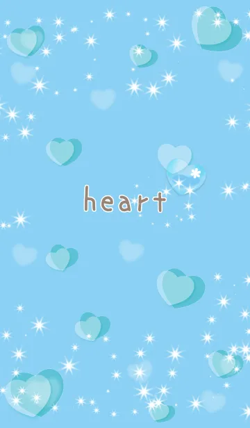 [LINE着せ替え] きらきら☆ハートの画像1