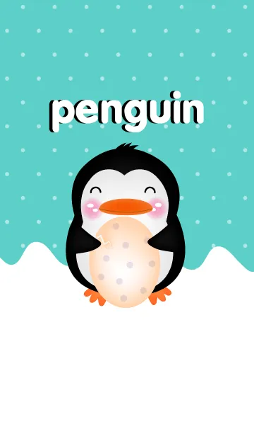 [LINE着せ替え] I'm penguin theme v.2(jp)の画像1
