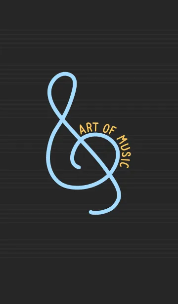 Art of music (JP-Dark ver.)の着せ替えメイン画像