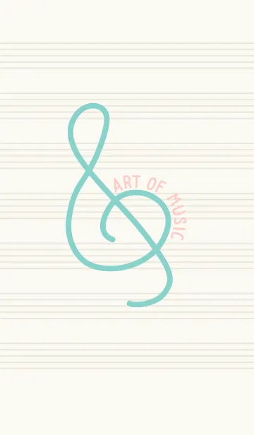 Art of music (JP-Pastel ver.)の着せ替えメイン画像