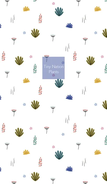 Tiny Nation - PlantsのLINE着せ替え