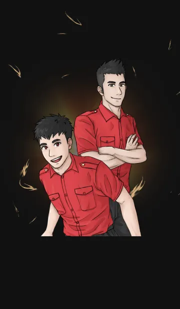 [LINE着せ替え] 炎の消防隊の画像1