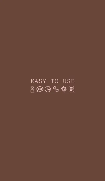[LINE着せ替え] EASY TO USE <anca>の画像1