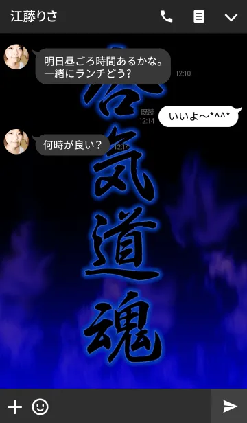 [LINE着せ替え] 合気道魂の画像3