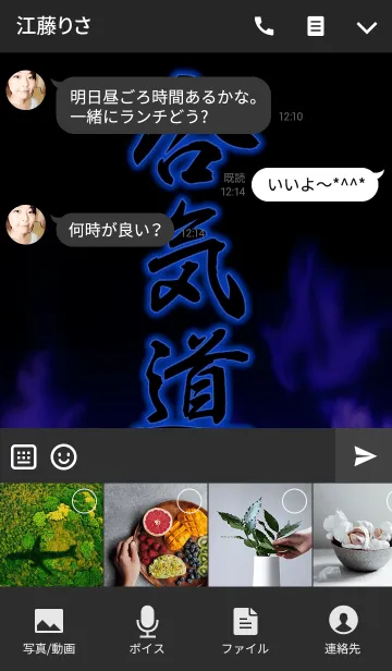 [LINE着せ替え] 合気道魂の画像4