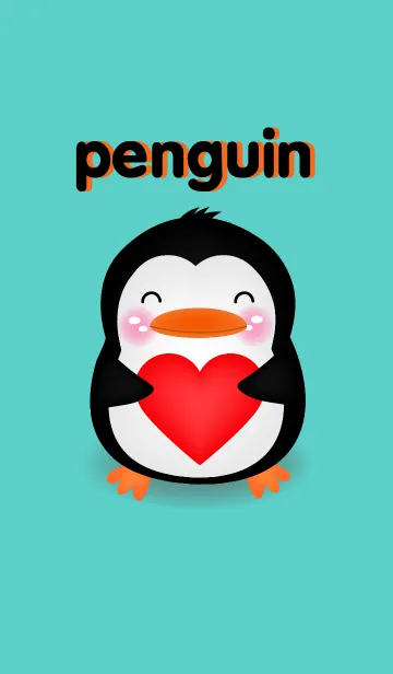 [LINE着せ替え] I'm penguin theme(jp)の画像1