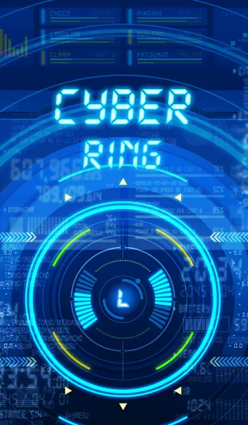 [LINE着せ替え] CYBER - RING -の画像1