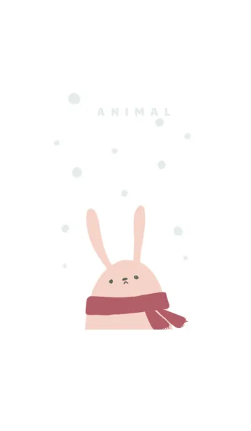 [LINE着せ替え] ぽかぽかアニマルの画像1