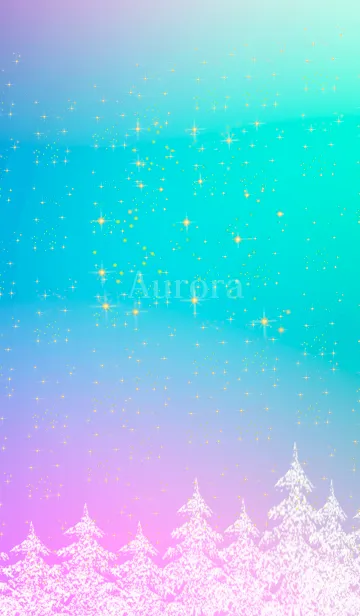 [LINE着せ替え] 美しい空＊Aurora＃10の画像1
