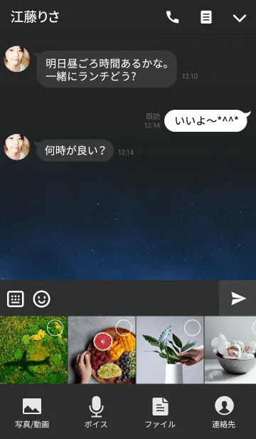 [LINE着せ替え] 夜行列車の画像4