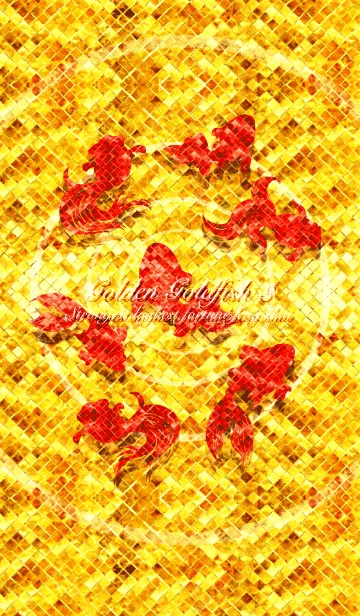 [LINE着せ替え] 最強最高金運風水 黄金の金魚 3の画像1