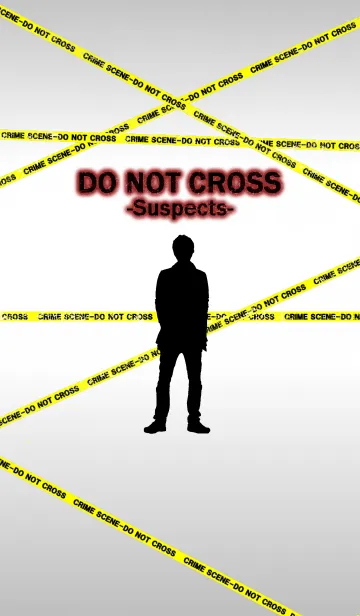 [LINE着せ替え] DO NOT CROSS -Suspects-の画像1