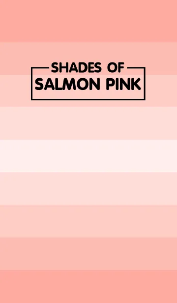 [LINE着せ替え] Shades Of Salmon Pink(JP)の画像1