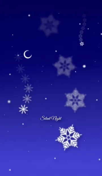[LINE着せ替え] Silent Night ～雪降る夜に～の画像1