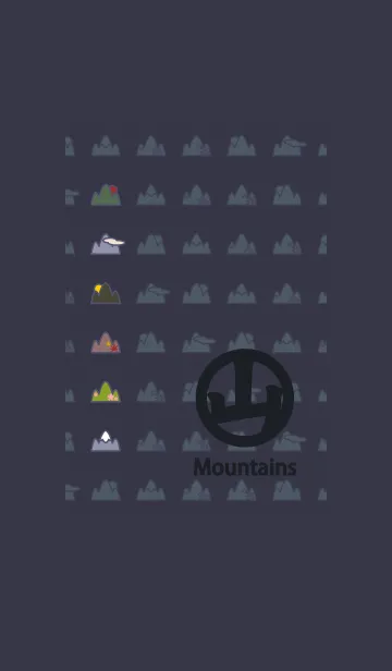 [LINE着せ替え] Mountains - 山さん専用01の画像1