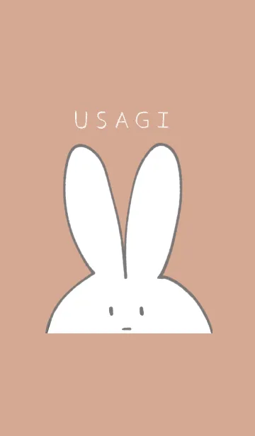 [LINE着せ替え] やる気のないうさぎの画像1