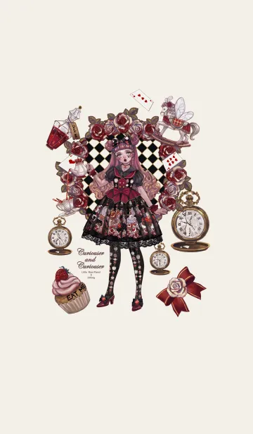 [LINE着せ替え] Curiouser and Curiouserの画像1