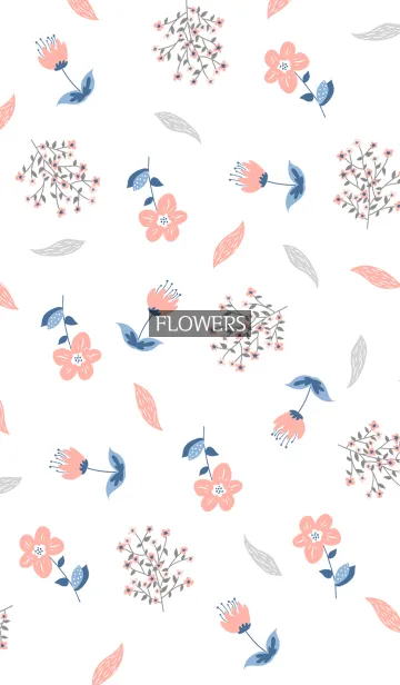 [LINE着せ替え] Ahns flowers_001の画像1