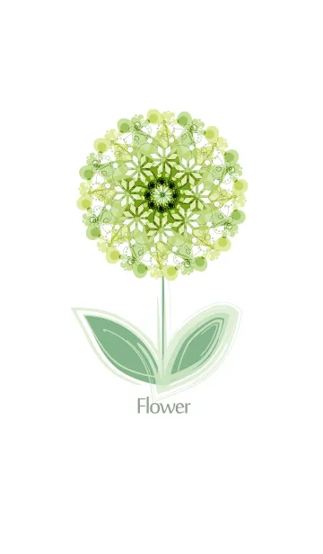 [LINE着せ替え] artwork_Flower4の画像1
