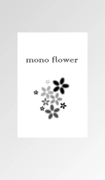 [LINE着せ替え] MONO FLOWERの画像1