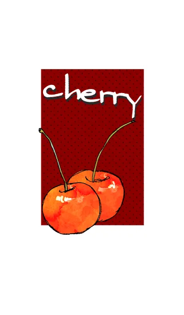 [LINE着せ替え] watercolor cherryの画像1