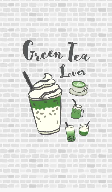 [LINE着せ替え] Green Tea Lover (JP)の画像1