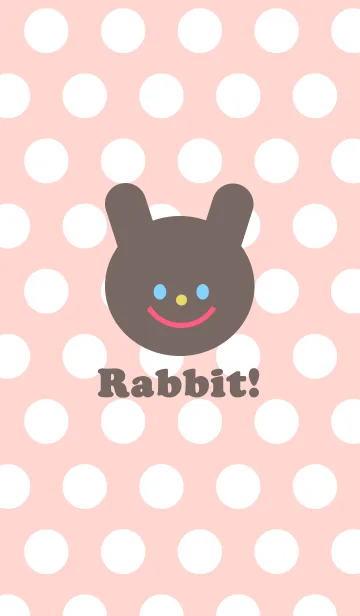 [LINE着せ替え] Pink Rabbit Themeの画像1
