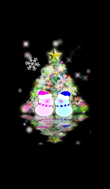 [LINE着せ替え] 愛の証(雪だるま9)の画像1