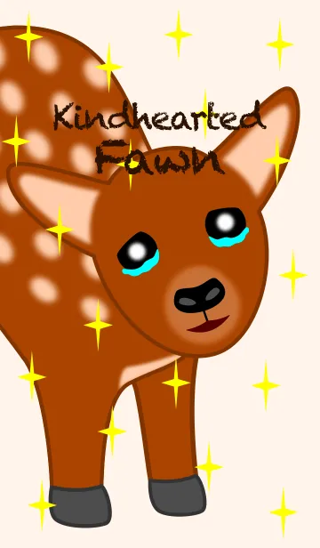 [LINE着せ替え] Kindhearted Fawn.の画像1