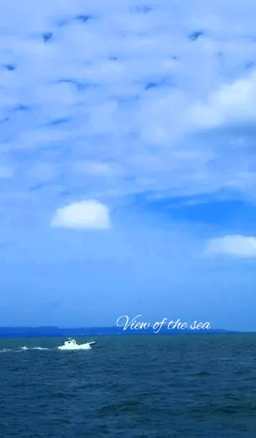 [LINE着せ替え] View of the sea.の画像1