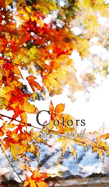 Colors 銀朱 ＆ 黄朽葉の着せ替えメイン画像