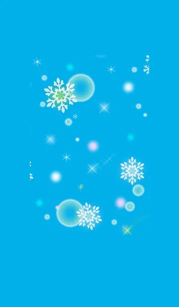 [LINE着せ替え] 夜空13(雪夜2)の画像1