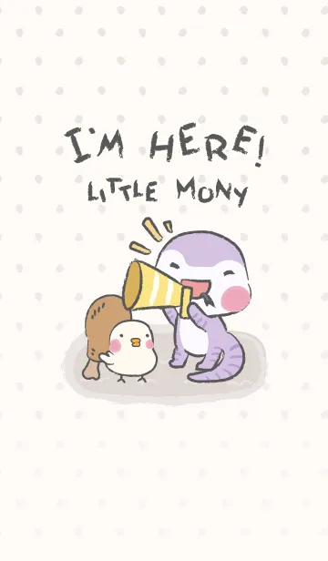 I'm Here！ Little Mony (JP-Beige ver.)の着せ替えメイン画像
