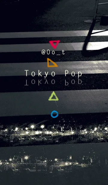 [LINE着せ替え] Tokyo popの画像1